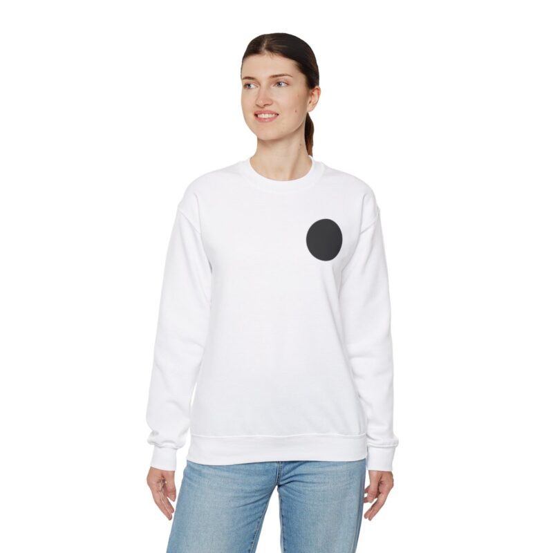 XN9 – WHITE REBEL CIRCLE SWEATSHIRT