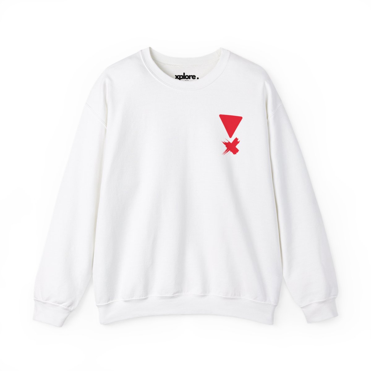 XN9 – XPLORE RED X TRIANGLE SWEATSHIRT - Image 2