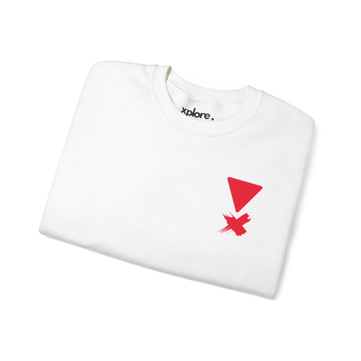 XN9 – XPLORE RED X TRIANGLE SWEATSHIRT - Image 4