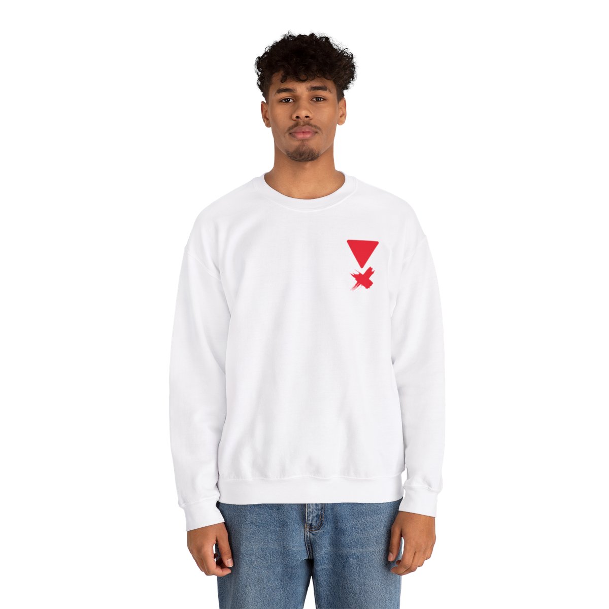 XN9 – XPLORE RED X TRIANGLE SWEATSHIRT - Image 6