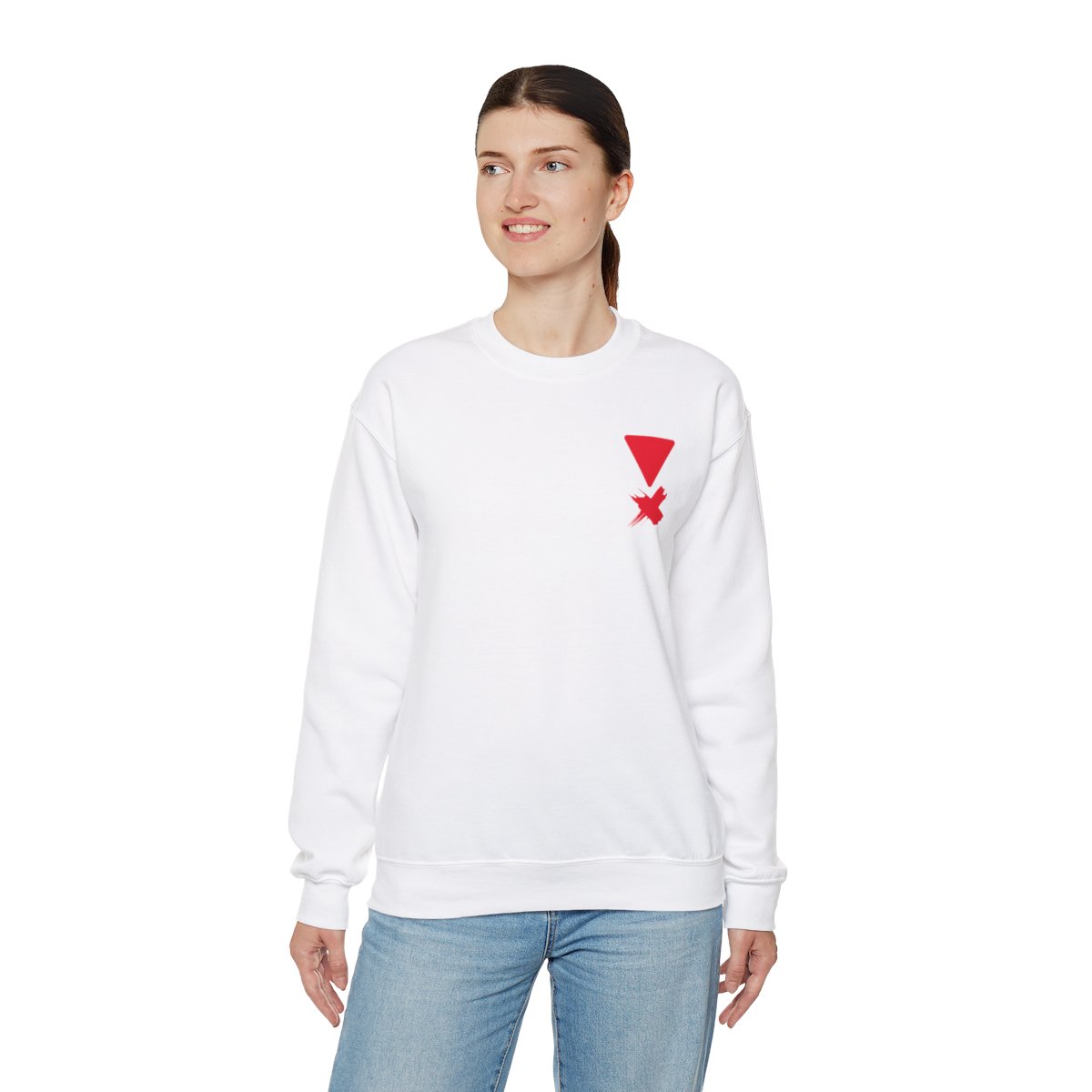 XN9 – XPLORE RED X TRIANGLE SWEATSHIRT - Image 8