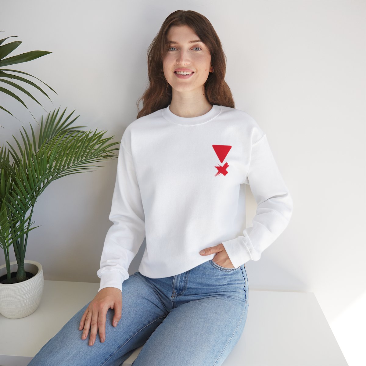 XN9 – XPLORE RED X TRIANGLE SWEATSHIRT - Image 11