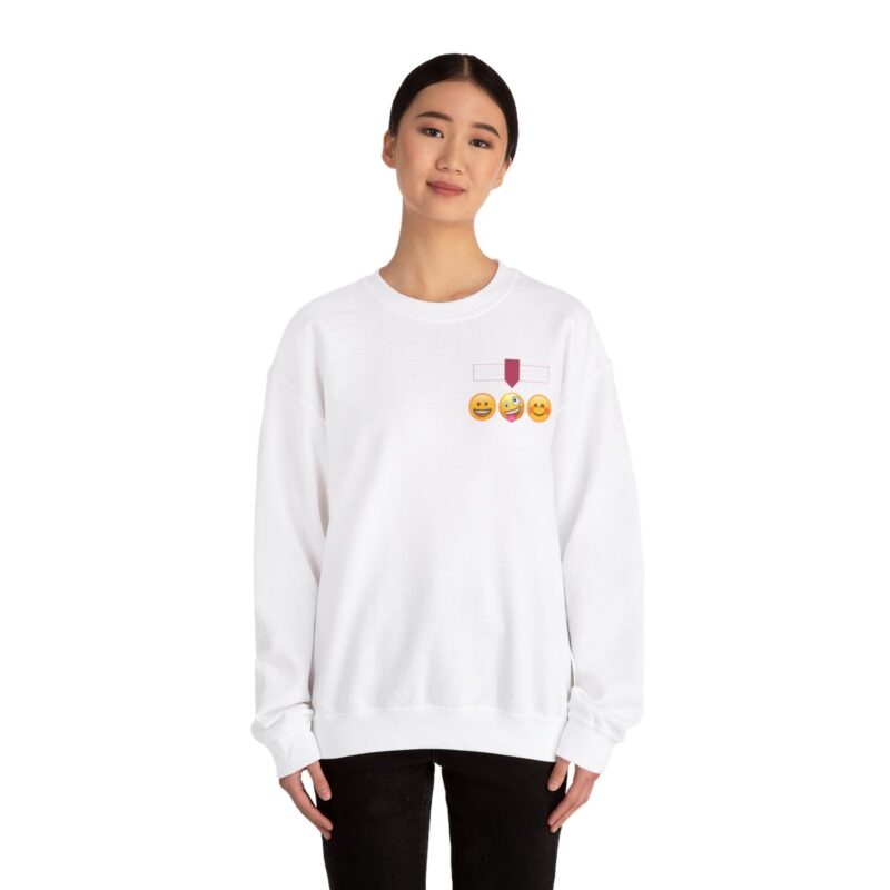 XN9 – XPLORE EMOJI SWEATSHIRT WHITE