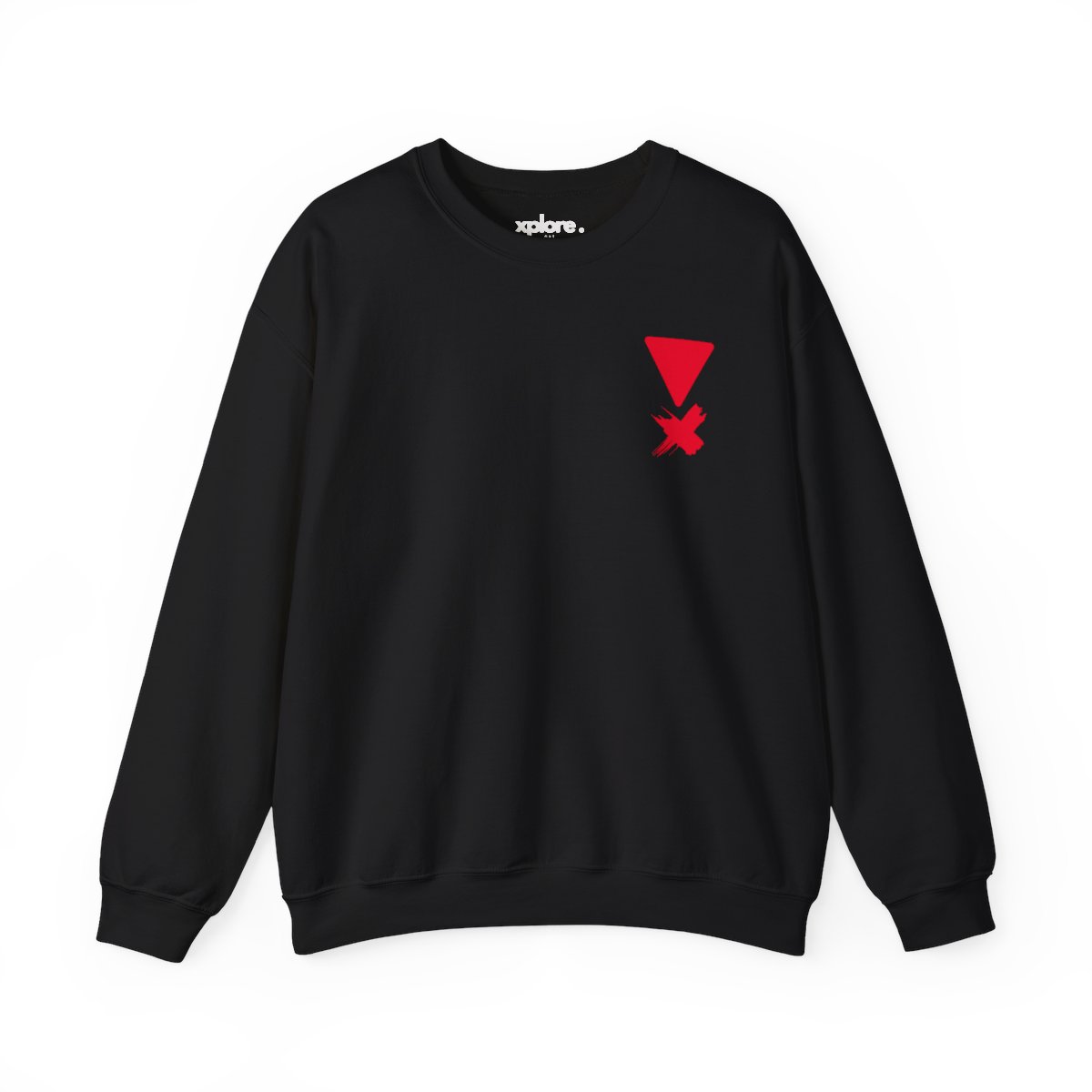 XN9 – XPLORE RED X TRIANGLE SWEATSHIRT - Image 13