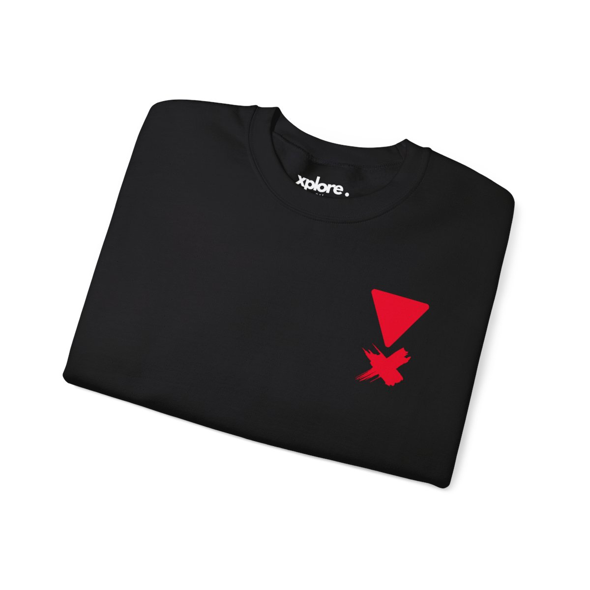 XN9 – XPLORE RED X TRIANGLE SWEATSHIRT - Image 15