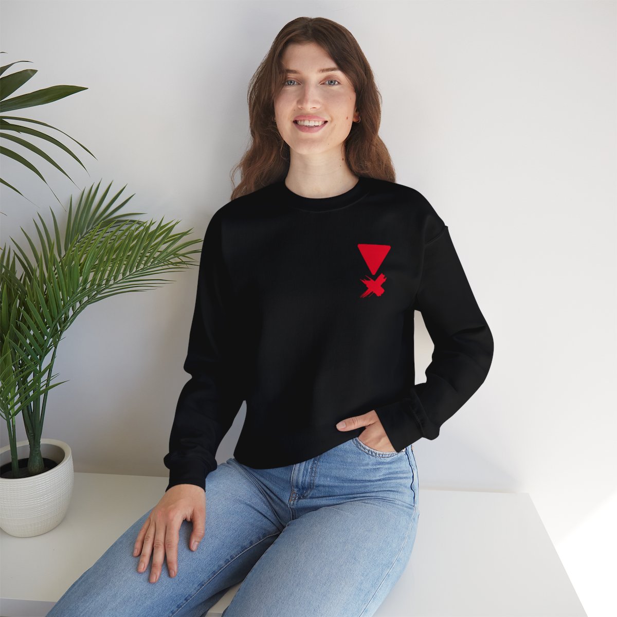 XN9 – XPLORE RED X TRIANGLE SWEATSHIRT - Image 22
