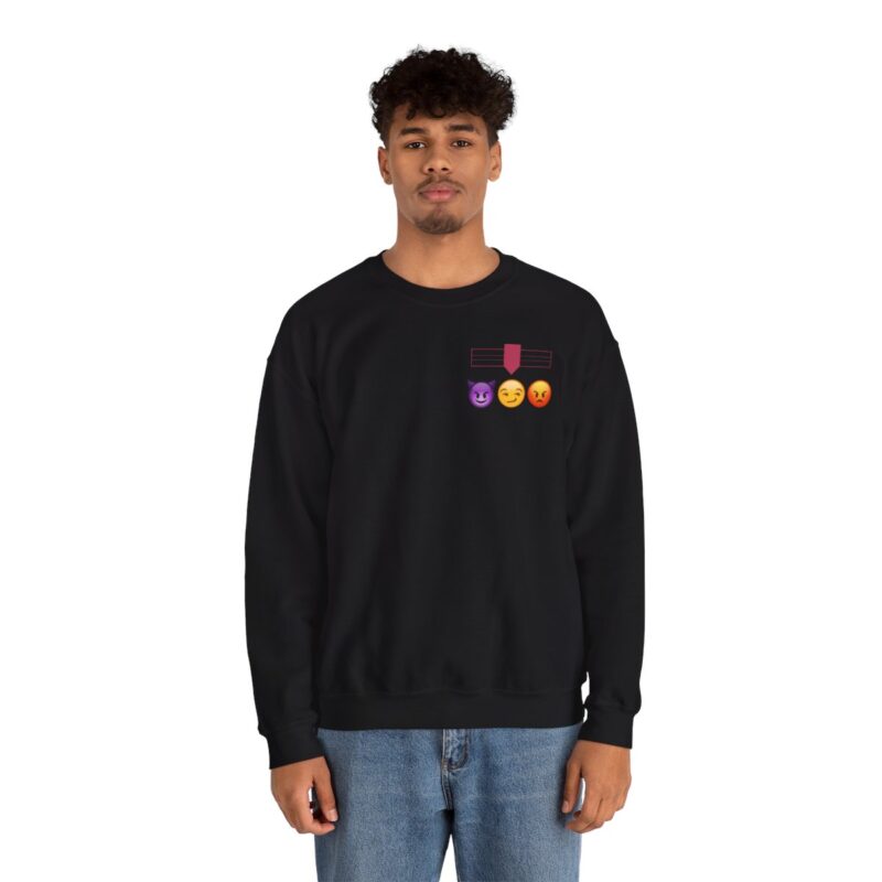 XN9 – XPLORE EMOJI SWEATSHIRT BLACK