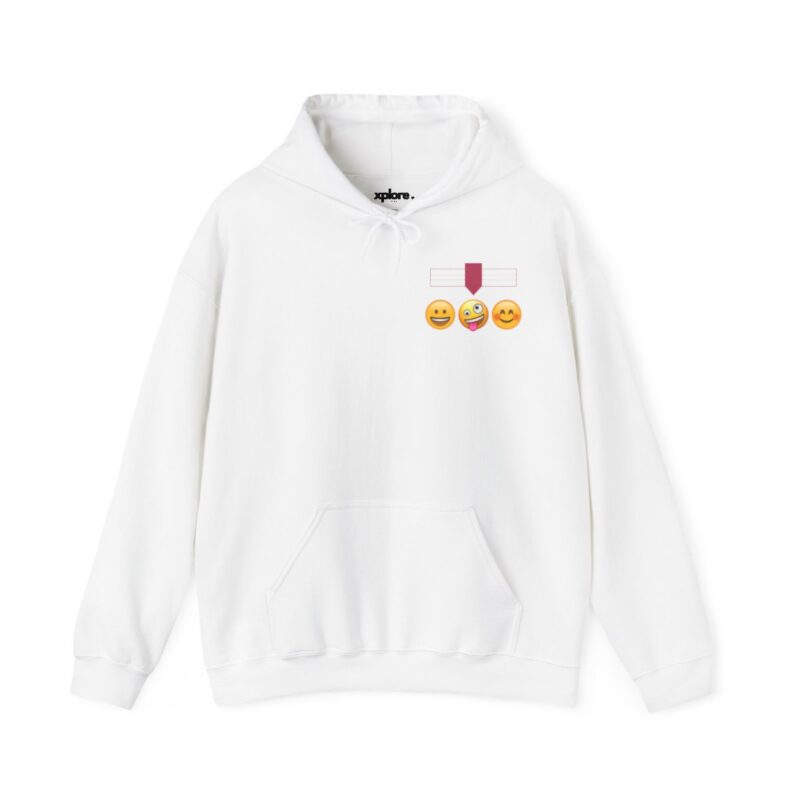 XN6 – XPLORE EMOJI HOODIE WHITE