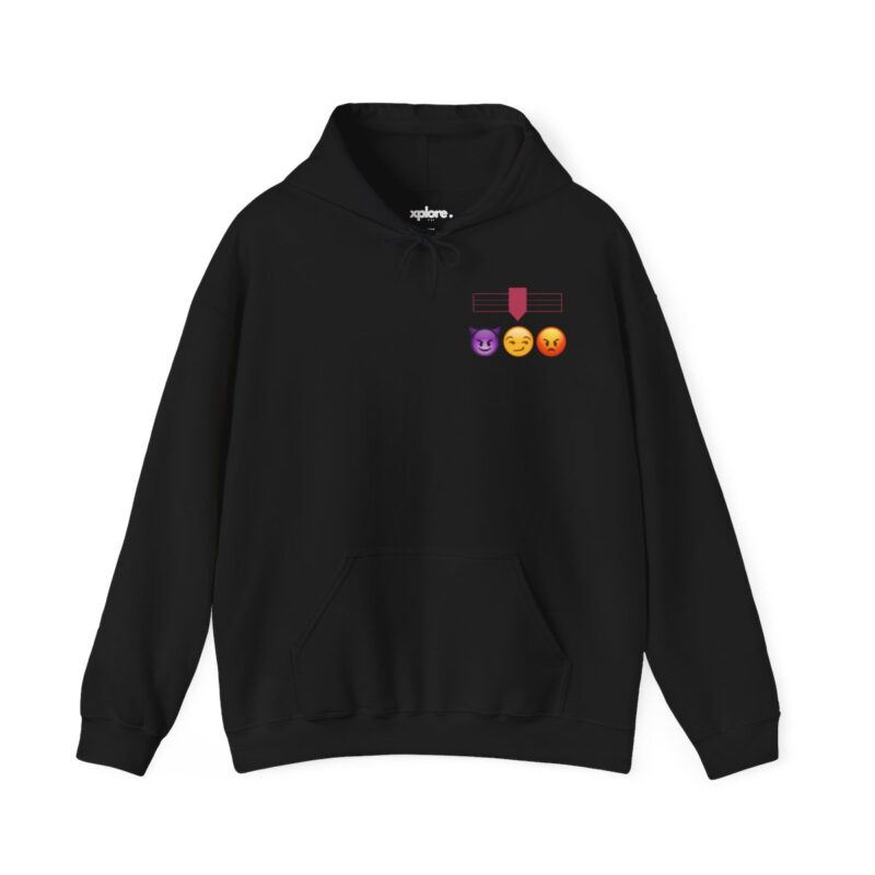 XN6 – XPLORE EMOJI HOODIE BLACK